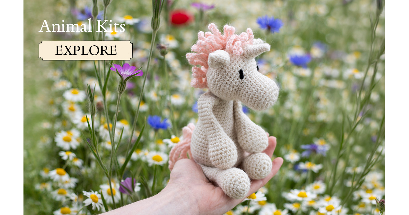 Animal Crochet Kits unicorn pattern